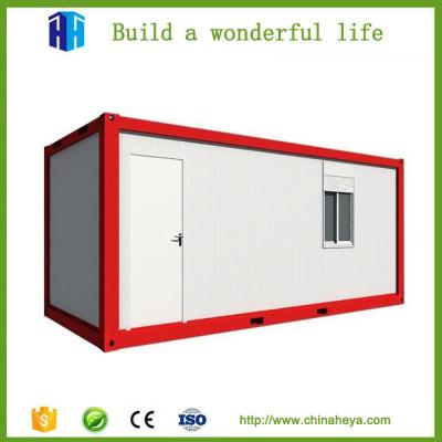 China sandwich panel refugee container 20ft house mobile home wall paneling for sale