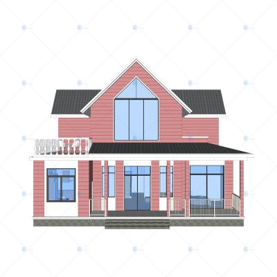 China Luxury Villa - (QB08) Popular steel structure Houses Selling In Europe Market And South America Area Customers for sale