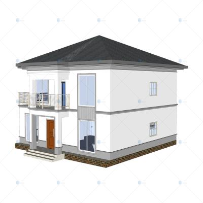 China Luxury Villa - (QB15) Sturdy Durable Steel Structure Prefab Model House Building Plans Designs for sale
