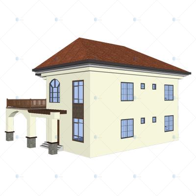 China Luxury Villa - (QB18) 2 Floor Prefab Living House Good Purchase Christmas Sales for sale