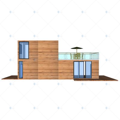 China Residential - (Heya-2X03) 2 Floor New Prefab Container House With Bedroom And Living Room Construction Companies for sale