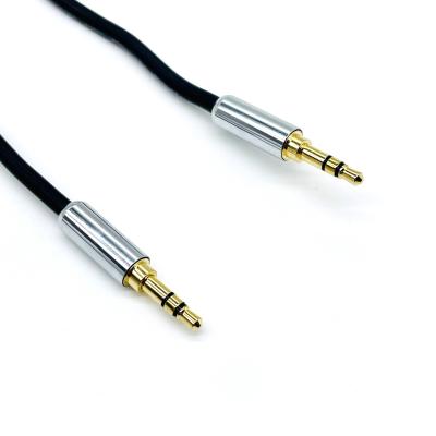 China 3.5mm Stereo Extension Video Audio Cables Male To Male Car Audio Aux For Headphone Car Home Stereos for sale