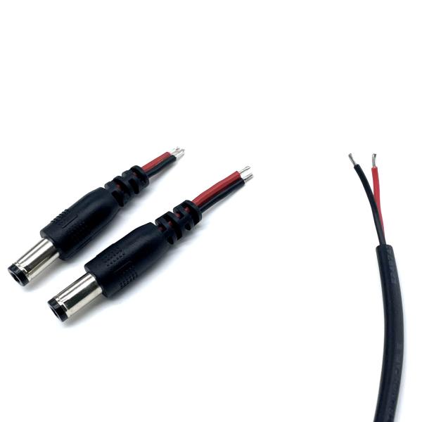Quality OEM ODM DC Power Cables 5521 5525 3.5mm Male To Male for sale