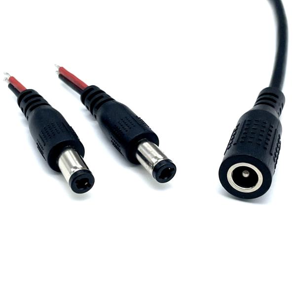 Quality OEM ODM DC Power Cables 5521 5525 3.5mm Male To Male for sale