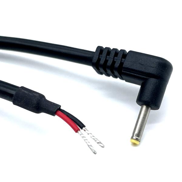 Quality Custom 90 Degree Angle DC Power Cables Male To Open Power Cable for sale