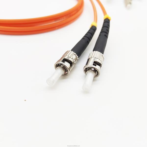 Quality High Speed Fiber Optic Cables LC UPC To ST UPC Fiber Optic Patch Cord Custom for sale