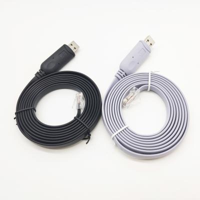 China USB a RJ45 FTDI Cables de consola Tablet de impresora 20AWG en venta