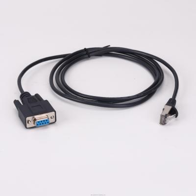 China Cables D SUB personalizados de RJ45 a DB9 Pin Female Printer Extension Data Cable OEM en venta