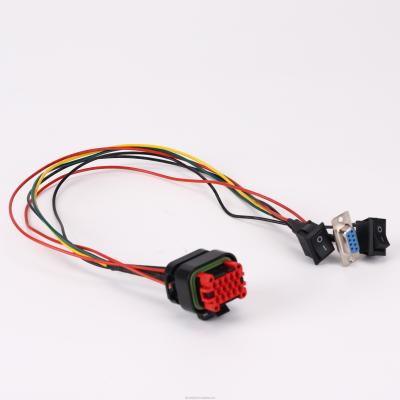 China Electronic Wire Harnesses With Switch Custom OEM Cable Assembly for sale