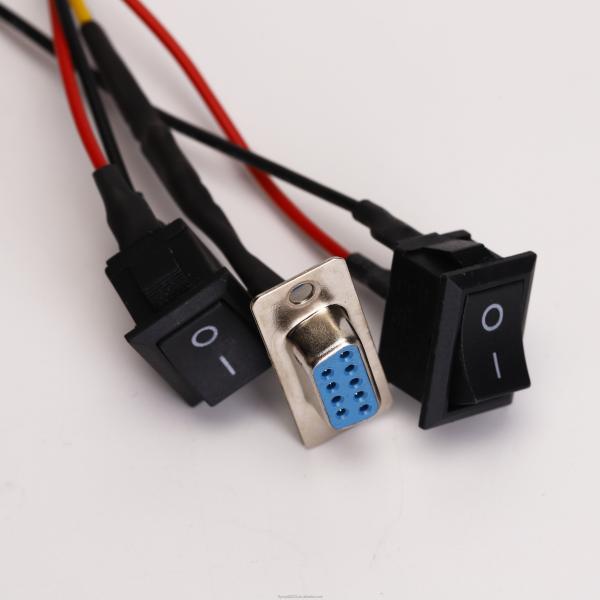 Quality Electronic Wire Harnesses With Switch Custom OEM Cable Assembly for sale