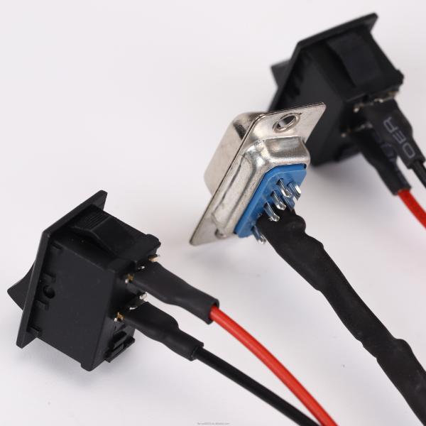 Quality Electronic Wire Harnesses With Switch Custom OEM Cable Assembly for sale