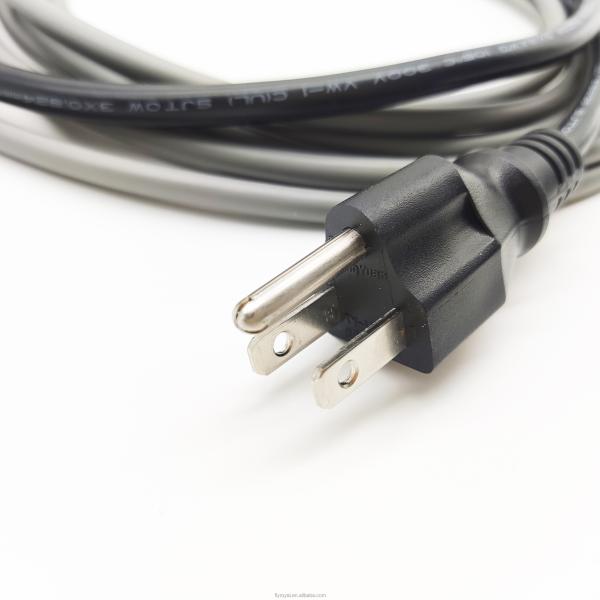 Quality PVC Custom Automotive Wire Harnesses Electric Power Cords With Prong Plug Cable for sale