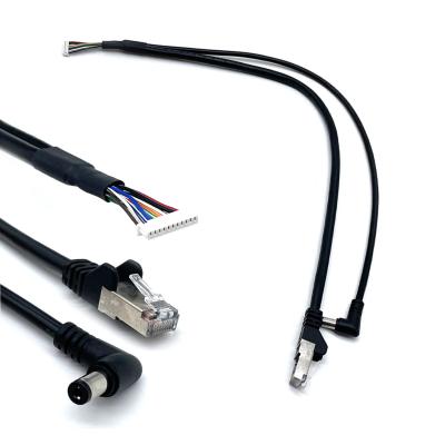 China Custom RJ45 Connector DC Cable Wire Harness electronic wire harness for sale