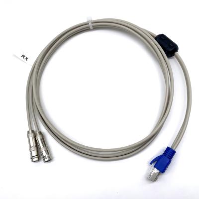 China Conector de cable coaxial de ensamblaje de cable RF RJ45 a L9 en venta