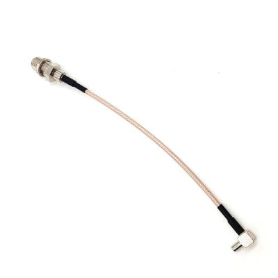 China F Female To TS9 Male Cable RG316 Customize RF Coaxial IPEX Cables for sale