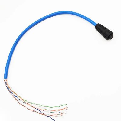 China Cables eléctricos impermeables 2P 3P 4P 6P 8P M8 M12 M16 Conector personalizado en venta