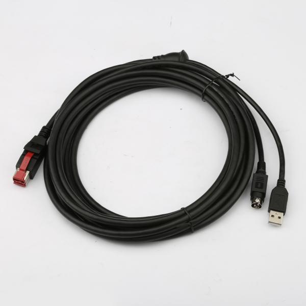 Quality OEM ODM USB DC24V Cable 24V To Hosiden USB-B for sale