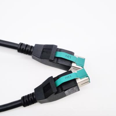 China 5A carregamento rápido alimentado por cabo USB 24V 12V de macho para macho cabo para tablet à venda