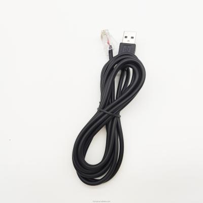 China USB A Male tot RJ12 Fast Charging USB-kabels 2.0 voor POS-apparatuurprinter Te koop