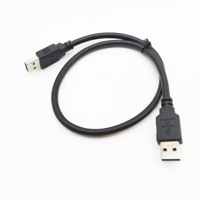 China USB2.0 3.0 Customized Length Logo M/M Type A To A USB Fast Charging Cable for sale