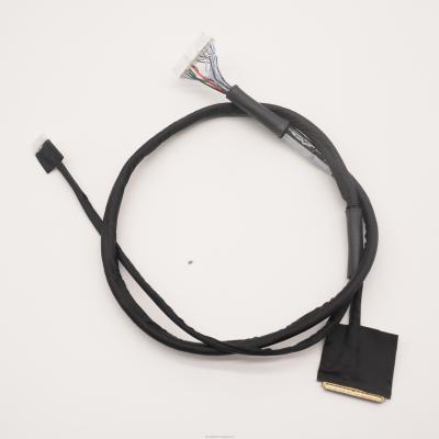 China 42-46 Gauge Custom LVDS Cables Wiring Harness  LVDS Cable Assembly for sale