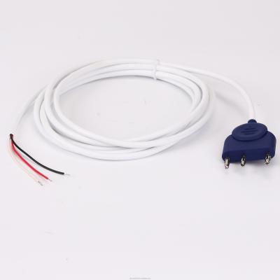 China Cable de lápiz de ESU de electrocirugía personalizado Cable de conector bipolar de control manual desechable Cable médico en venta