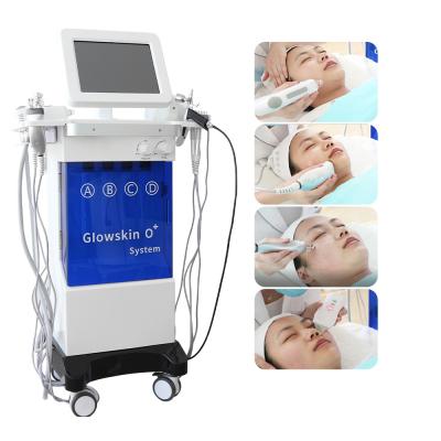China Pdt Hydra Dermabrasion Machine Water Oxygen Facial Cleaner Ultrasonic Rf Scrubber Beauty en venta