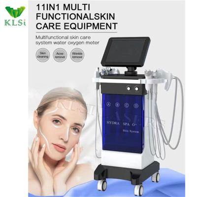 China Water Oxygen Peeling H202 Hydrafacial Machine 90Kpa Touch Screen Controlled for sale