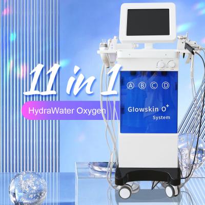 China Peladura elegante del oxígeno del agua de la máquina de Hydrafacial Microdermabrasion de los azules claros en venta