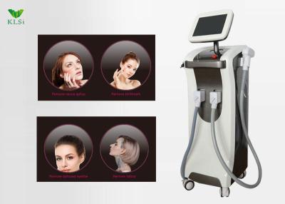 China 10ms 755nm Nd Yag Diode Laser Hair And Tattoo Removal Machine 3 In 1 For Beauty for sale