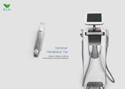 China 755nm 2 In 1 Medical Q Switched Nd Yag Laser 1200W 808 Nm Laser Hair Removal for sale