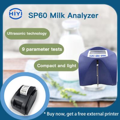Cina 5-10ml Sp60 Lactoscan Milk Analyser Mini Ph / Conductivity Concentrated Portable Ultrasonic in vendita