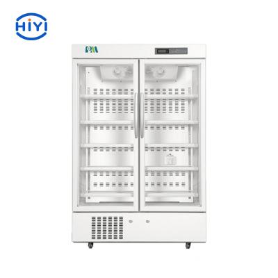 China MPC-5V Series 656L Pharmacy Refrigerator Double Glass Door Medical for sale
