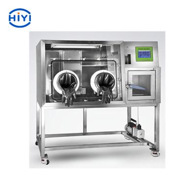 China LAI-D2 1.5kw Aseptic Studio Stainless Steel Anaerobic Workstation Latex Glove Box for sale