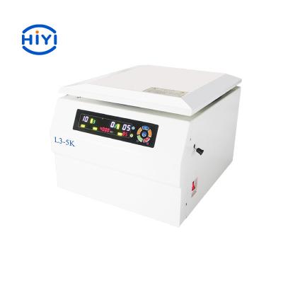 中国 L3-5K Low Speed Refrigerated Centrifuge Vacuum Blood Tube Auto Uncapping Table 5500 Rpm 販売のため