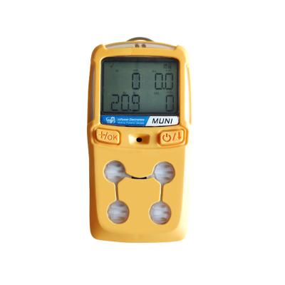 China MPower MUNI MP420 Multi Gas Detector CO / H2S / O2 / LEL Compact Diffusion Type for sale