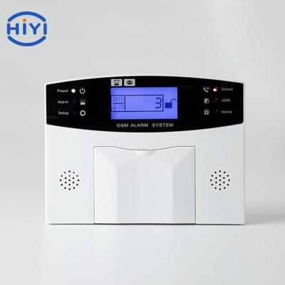 China Remote Control GSM LCD Smart Home Security System Main Panel for sale