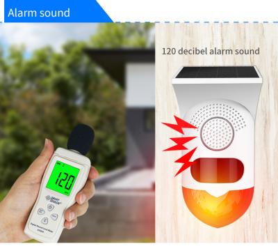China CT80 Outdoor Infrared Alarm , Solar Remote Control PIR Motion Alarm for sale
