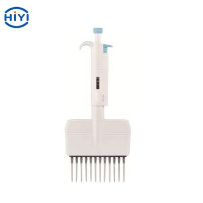 China Lab Mechanical Biochemical Adjustable 12 Channel Pipette Fully Autoclavable mechanical pipette for sale