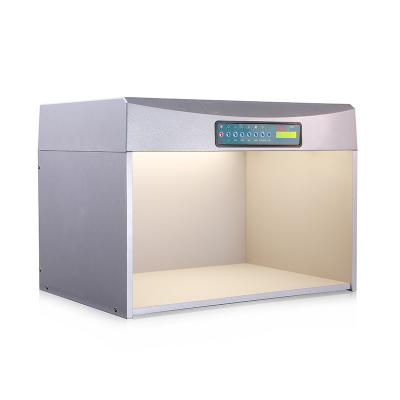 China Standard Light Source Box Steel Plate Base Six Light Source Color Matching Booth for sale