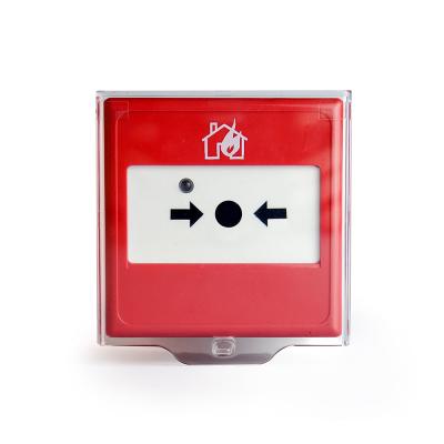 China IP30 Addressable Fire Alarm Panel Conventional Manual Call Point for sale
