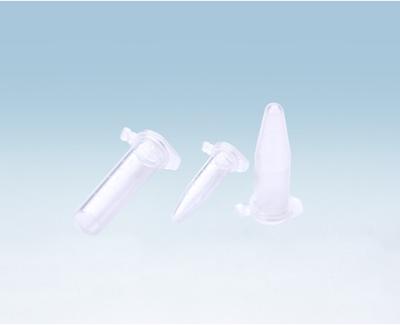 China PCR Machine Transparent Single PCR Tube 0.2 ml With Flat Cover pcr reaction tubes for sale