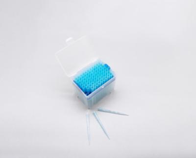 China Universal Disposable Racked PP Sterile Pipette Filter Tips 1250ul for sale