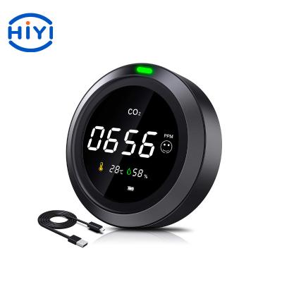 China Carbon Dioxide Monitor , Indoor CO2 Monitor With USB Charge for sale