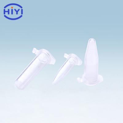China 0.2ml Biological Transparent Flat Cover Pcr Single Tube For Mainstream for sale