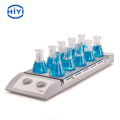 China 10 Channel Classic Heated Magnetic Stirrer 0-1100rpm With Lcd Display for sale