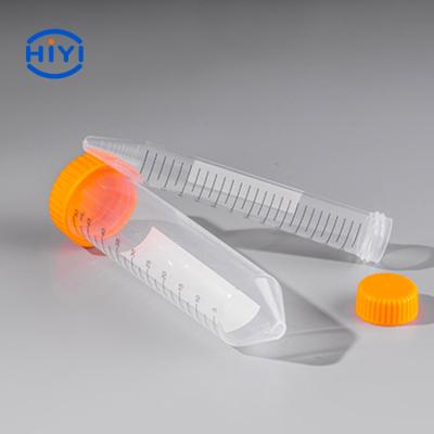 China Conical Polypropylene Centrifuge Tubes 15ml 50ml Sterile With Plug Seal Cap for sale