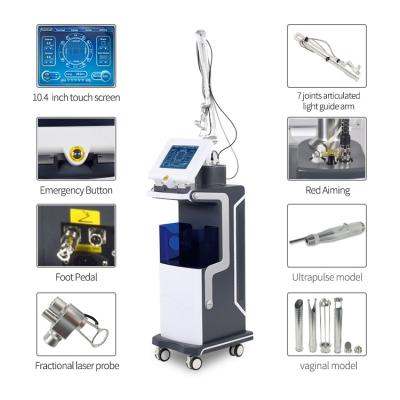China Rf Vaginal Tightening Co2 Fractional Laser Equipment Line Spot for sale