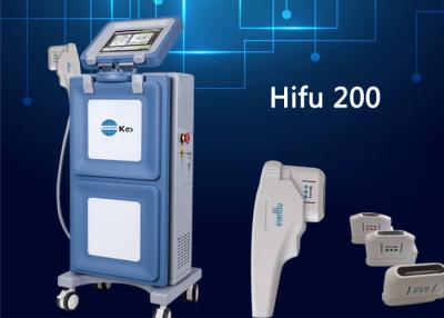 China Cara da máquina de HIFU que aperta o acréscimo da máquina do ultra-som que refrigera a distância 1 - 2mm do intervalo de Handpiece à venda