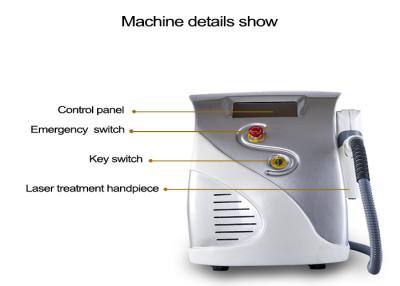 China Geschatte Macht 500 Watts Q - de Lasermachine van Schakelaarnd Yag voor Schoonheidssalon Te koop